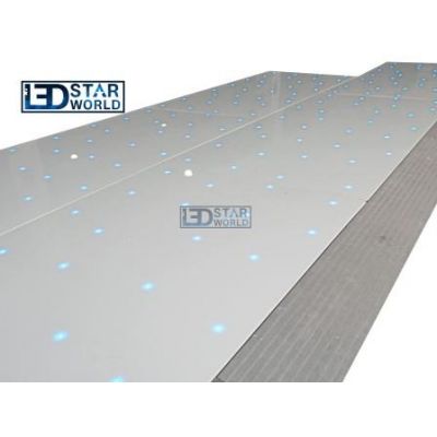 BLACK LED STARLIGHT DANCE FLOOR KIT - 14FT X 14FT (INCLUDES FLIGHT CASE)